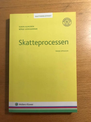 Skatteprocessen av Karin Almgren och Börje Leidhammar, 2016