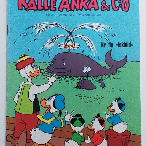 Kalle Anka & C:o, nr 21 1965