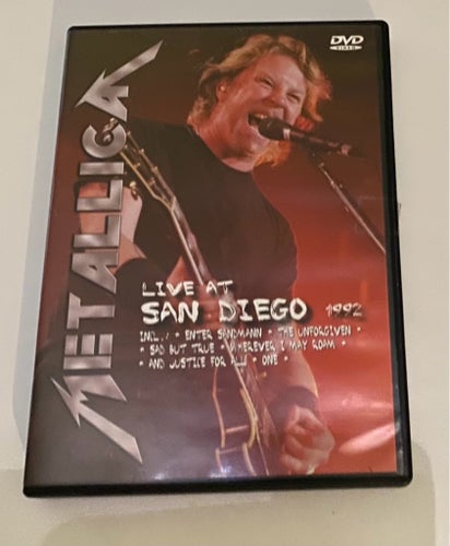 Metallica - Live at San Diego 1992 DVD