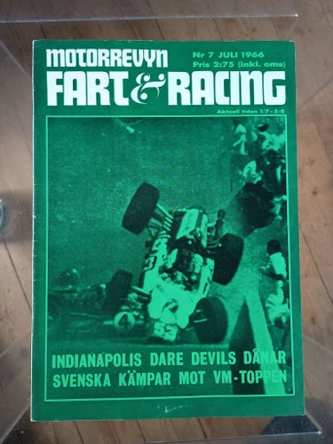 Motorrevyn Fart & Racing Nr 7 Juli 1966