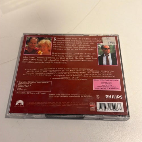 Ömhetsbevis jack nicholson Video CD