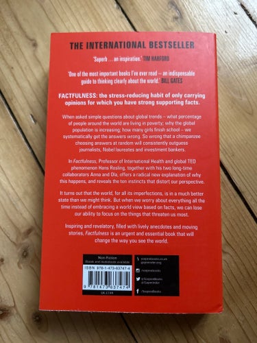 Factfulness av Hans Rosling, 2018