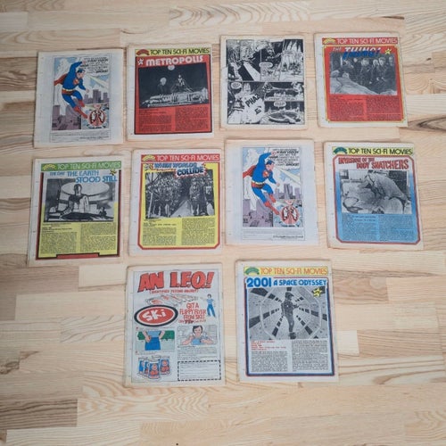 2000 AD Comics prog 151-160 IPC serietidningar
