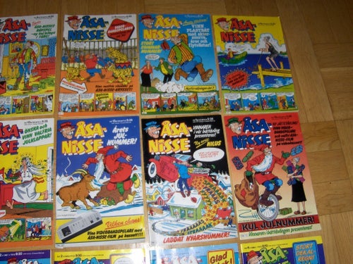 Åsa-Nisse serietidningar 1980-tal