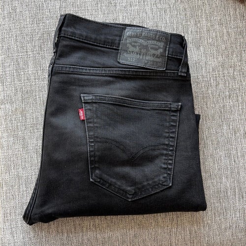 Levi's svarta jeans, 512