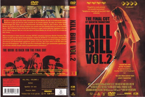 DVD - KILL BILL - VOL 2