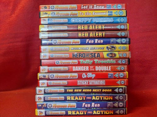 LAGERRENSNING - FIREMAN SAM PAKET [ OLIKA SKICK ] DVD