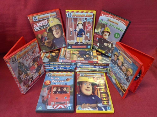 LAGERRENSNING - FIREMAN SAM PAKET [ OLIKA SKICK ] DVD