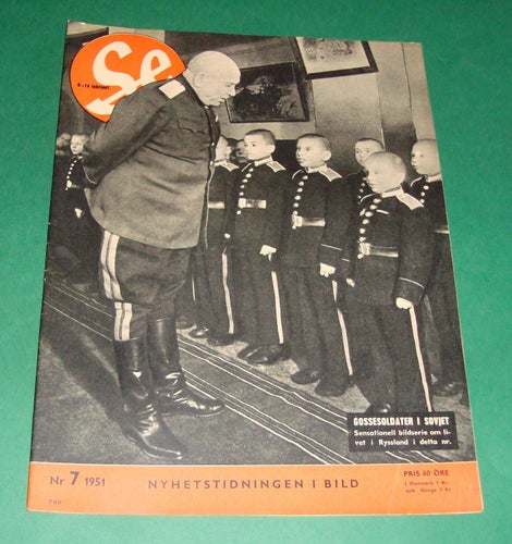 SE nr 7 1951 - Björkliden, Glokar Well, Algot Nicklasson mm