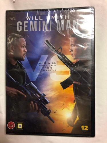DVD Gemini Man Will Smith INPLASTAD