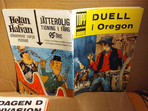Toppserien 1964 nr 4 Duell i Oregon. Very Fine plus