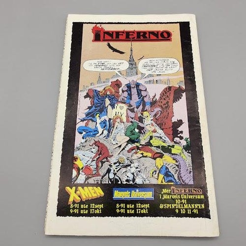 Marvels Universum Hulk - 1991 Nr 7 - Marvel Superhjälte Serietidning