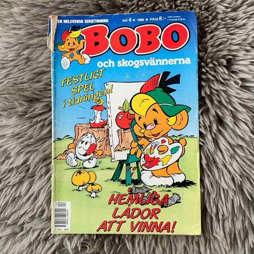 Bobbo och skogsvännerna, nr4, 1988