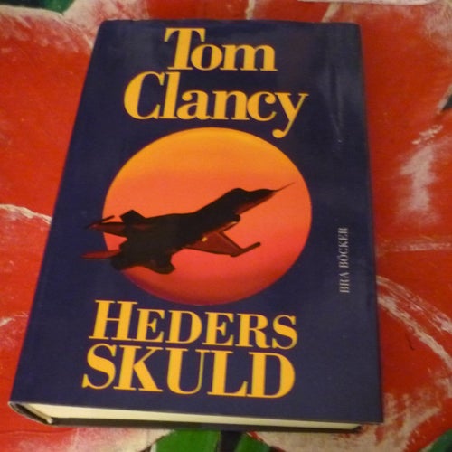 BOK, 3 STYCKEN BÖCKER, LARRY BOND: RÖD FENIX, TOM CLANCY: SUMMAN AV SKRÄCK, HEDE