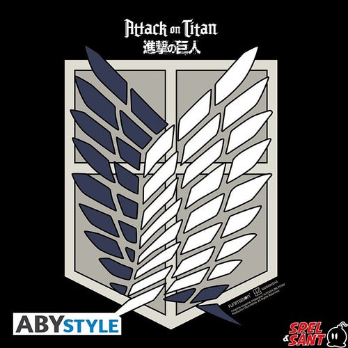 Attack on Titan Scout Badge Tygkasse 37x42 cm