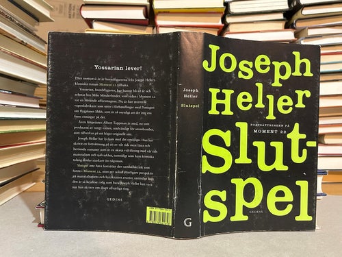 Slutspel av Joseph Heller. Bok. Very Fine plus