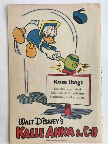 Walt Disney´s Serier - 1955:2 G-VG