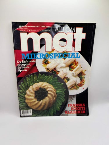 Allt om Mat nr 1/1988 – Mikrospecial & franska köket