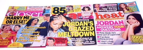 British magazine Bundle-Closer/Star/Heat-October 2009-Combined weight 774g-NEW