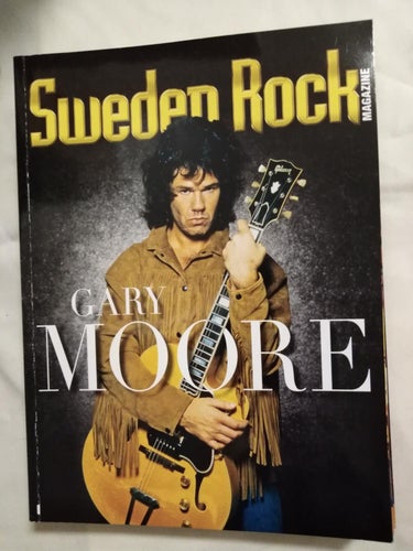 Sweden Rock Magazine 2018 nr 12 Gary Moore Led Zeppelin Rival Sons Jonas Åkerlun