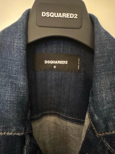 Dsquared2 blå jacka, storlek M