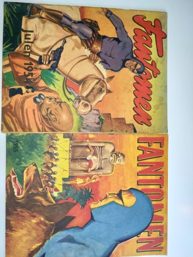Fantomen Julalbum 1954 & 1955