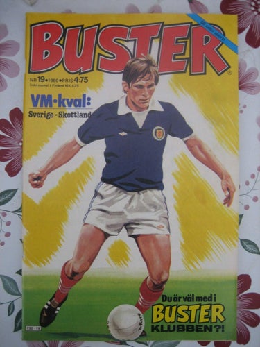 Buster Nr:24-1980 (VM-Kval Israel-Sverige)