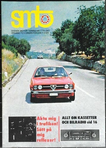 SMT 1976/7 Lancia Gamma, Alfa Sud Sprint, Opel Ascona, Datsun, Bilmuseum i Turin