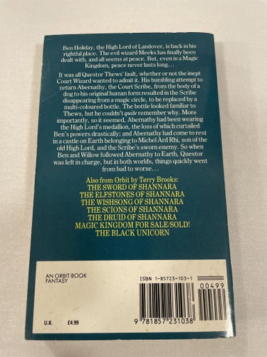 Wizard of Large | Terry Brooks | Magic Kingdom of Landover | Pocket