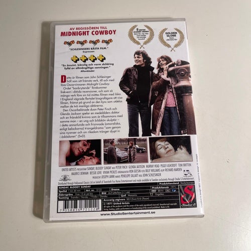 DVD - Söndag Satans Söndag / Sunday Bloody Sunday.