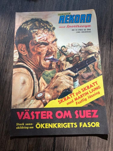 Tidningen Rekord med Sportrevyn nr 15 1963