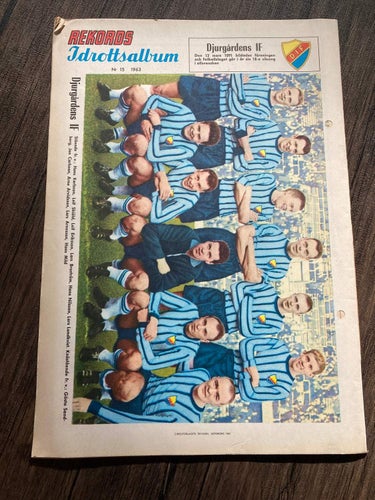 Tidningen Rekord med Sportrevyn nr 15 1963