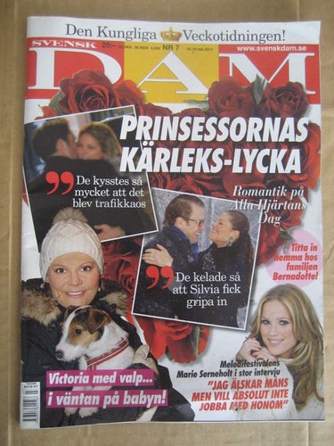 Svensk Dam-Tidning Nr:7-2011 (Kungafamiljen, Marie Serneholt, Hannah Graaf
