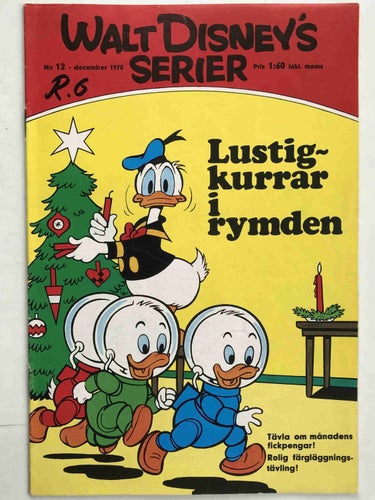 Walt Disney´s Serier - 1970:12 FN+