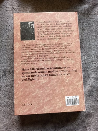 Attentatet i Pålsjö skog av Holger Axel Andersson, utgiven och redigerad av
