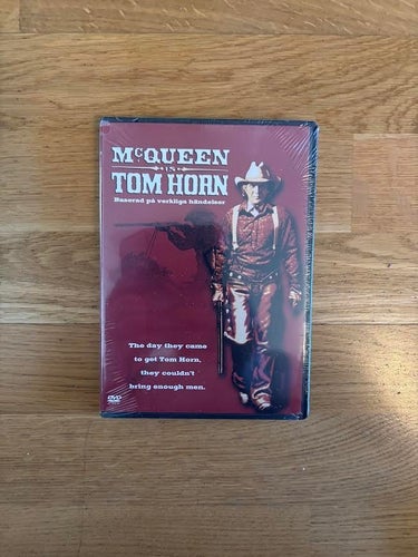 Tom Horn - Inplastad -UTGÅTT - Steve Mcqueen - Raritet
