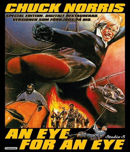 An Eye For An Eye (1981 NY Sv Blu-ray) Chuck Norris, Cristopher Lee (Special Edt