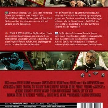 Den of Thieves: Pantera 2024 138 Min Svtxt Exte Edit DVD Ny Pris 119 Frakt 44