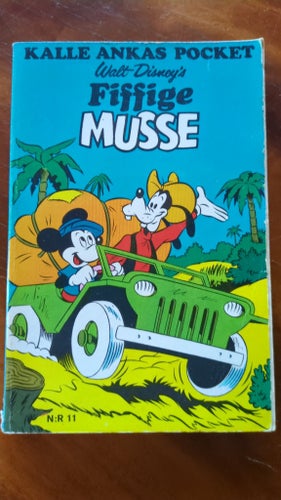 Kalle Ankas Pocket: Fiffge Musse Walt Disney's, namn på sida3