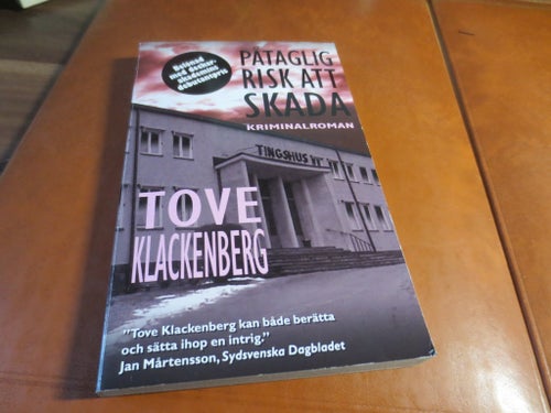 Påtaglig risk att skada - Tove Klackenberg - 2002 - Pocket