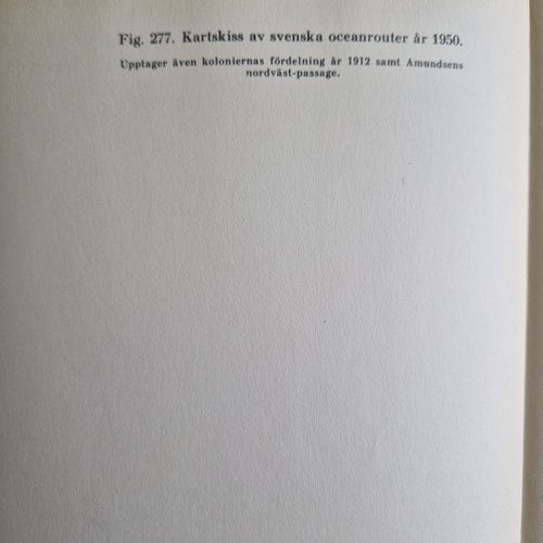 Sjöfartens Historia av O. Lindström, 1950