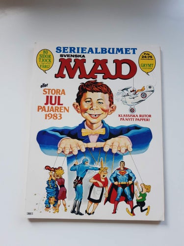 Svenska MAD: Stora Jul Pajaren 1983 Seriealbum