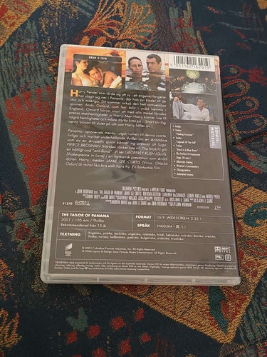 The Tailor Of Panama - Pierce Brosnan DVD (Svensk Text)