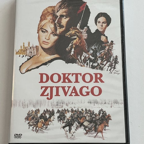Doktor Zjivago (Omar Sharif & Julie Christie, 1965). Inplastad DVD