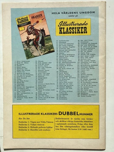 Ill Klassiker - 122. Vackra Svarten. VF-