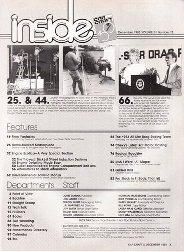 Car Craft December 1983