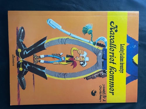 Kavalleriet kommer - Lucky Luke av Morris och Goscinny, 1977 1:a upplaga