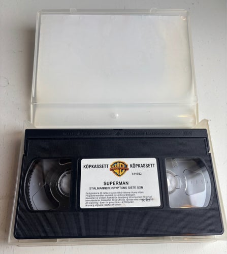 Stålmannen: Kryptons Siste Son (VHS)
