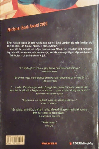 BOK. Tillrättalägganden. Av Jonathan Franzen