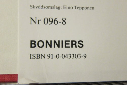 Herman Wouk Myteriet på Caine inbunden Bonniers 1978 Skyddsomslag Eino Tepponen